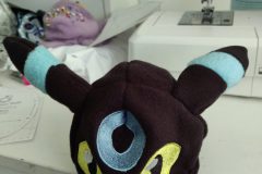 Shiny Umbreon blob plush