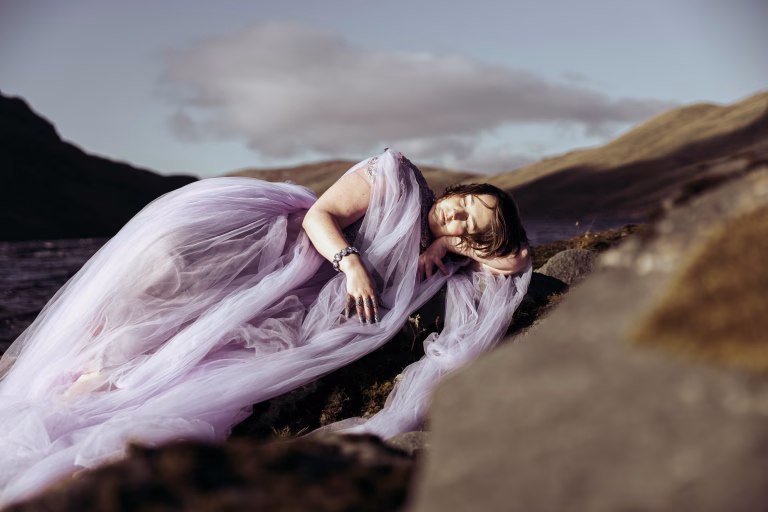 Lavender Fantasy dress