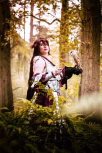 White mage FFXIV cosplay by Amirine