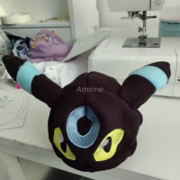 Shiny Umbreon blob plush